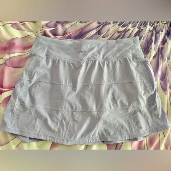lululemon Pace Rival Mid-rise skirt Long size 6 lilac smoke - Picture 2 of 11